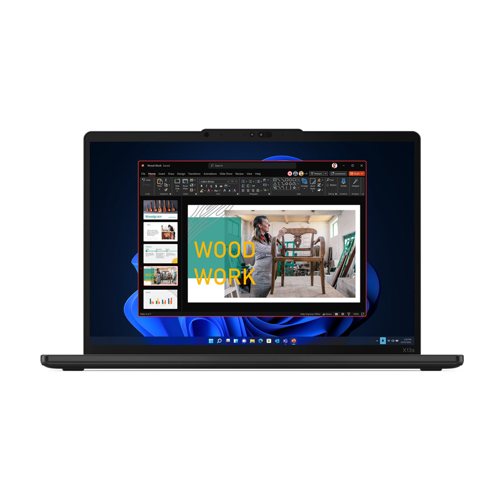 Lenovo ThinkPad X13s 8cx Gen 3 Notebook 13.3" Touchscreen WUXGA Qualcomm Snapdragon 16 GB LPDDR4x-SDRAM 256 GB SSD Wi-Fi 6E (802.11ax) Windows 11 Pro Black