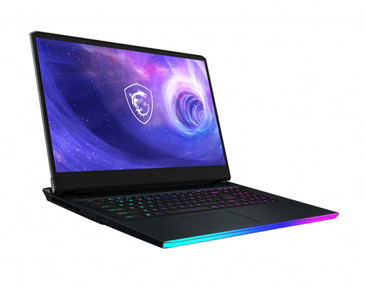 MSI Gaming GE76 12UGS-259 Raider i9-12900HK Notebook 17.3" Quad HD IntelÂ® Coreâ„¢ i9 32 GB DDR5-SDRAM 1000 GB SSD NVIDIA GeForce RTX 3070 Ti Wi-Fi 6E (802.11ax) Windows 11 Home Blue, Titanium