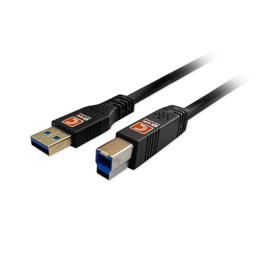 USB5G-AB-15PROBLK - Comprehensive 15FT USB 3.0 3.2 GEN1 A TO B 5G