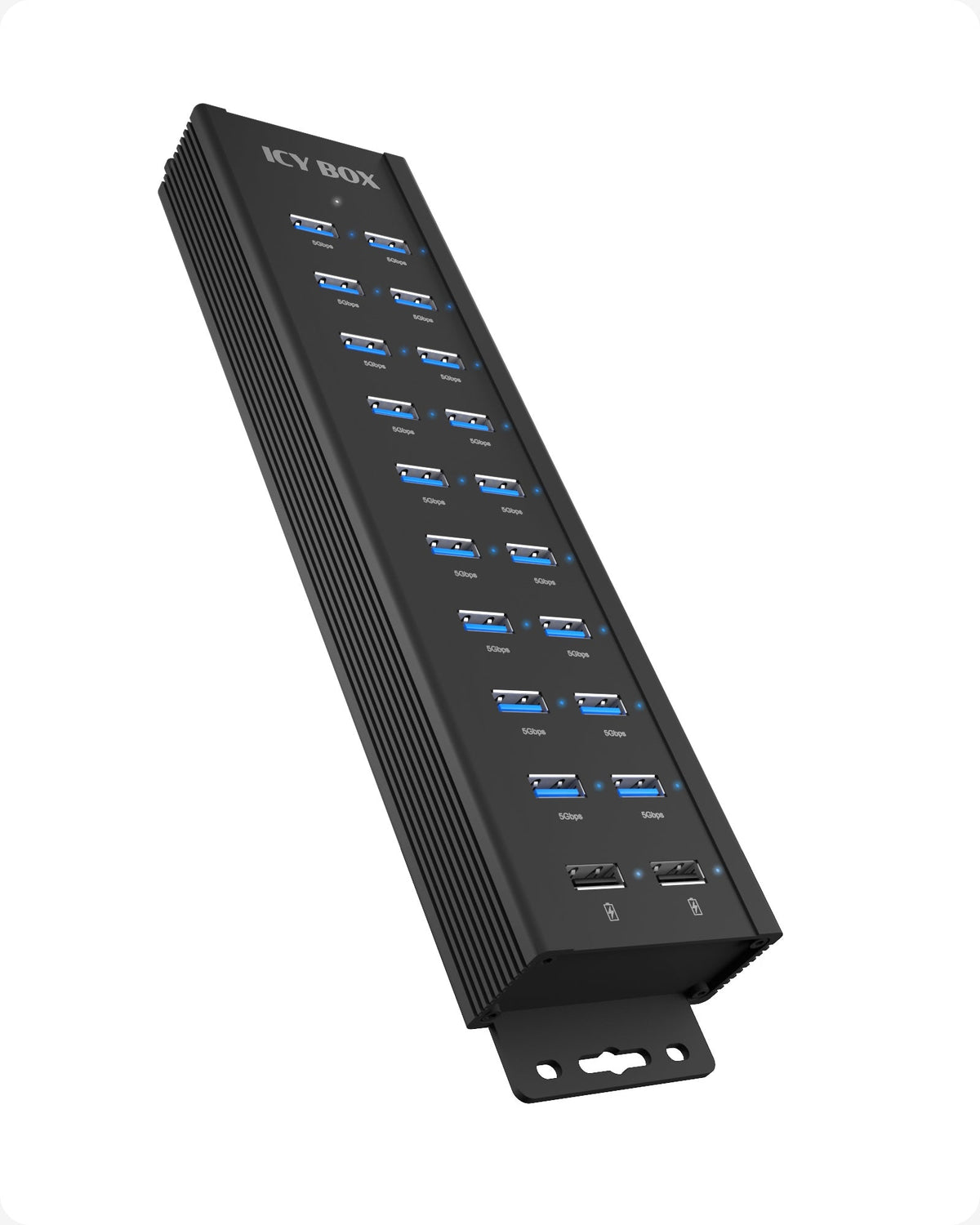 IB-AC6113 - Raidsonic 13-Port USB 3.0 5Gbps Hub and Charging Station