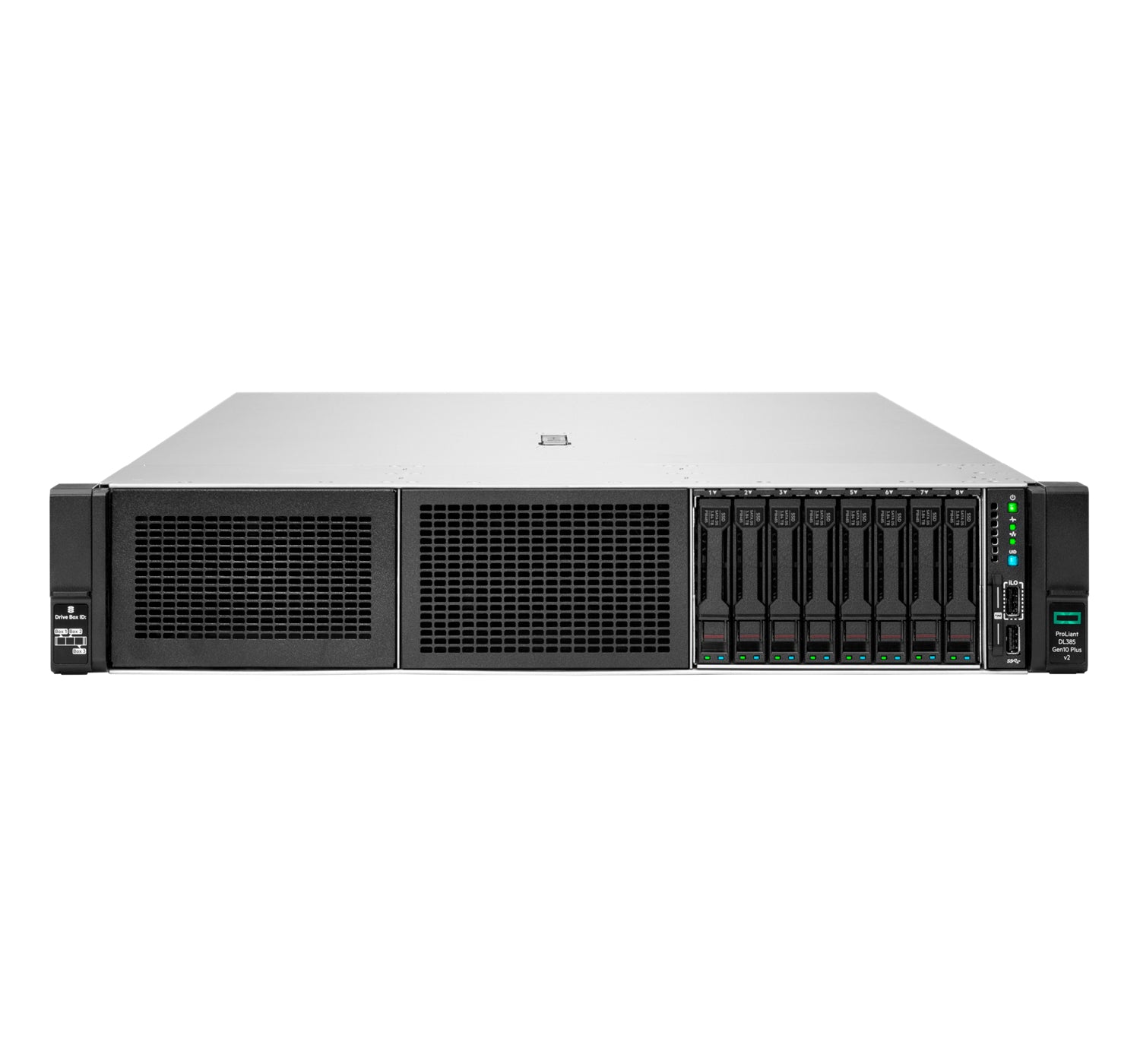 Hewlett Packard Enterprise ProLiant DL385 Gen10+ v2 server Rack (2U) AMD EPYC 3.1 GHz 32 GB DDR4-SDRAM 800 W