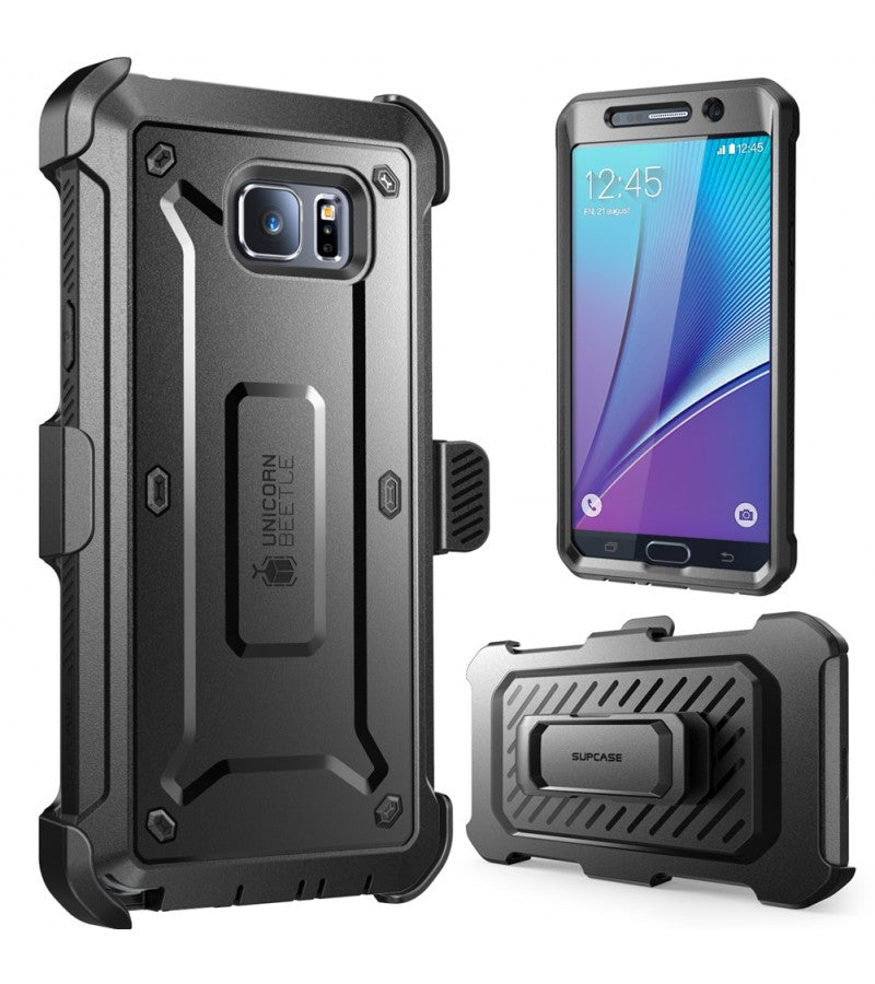 S-NOTE5-UBP-BK - i-Blason GALAXY NOTE 5 BEETLE PRO CASE - BLACK