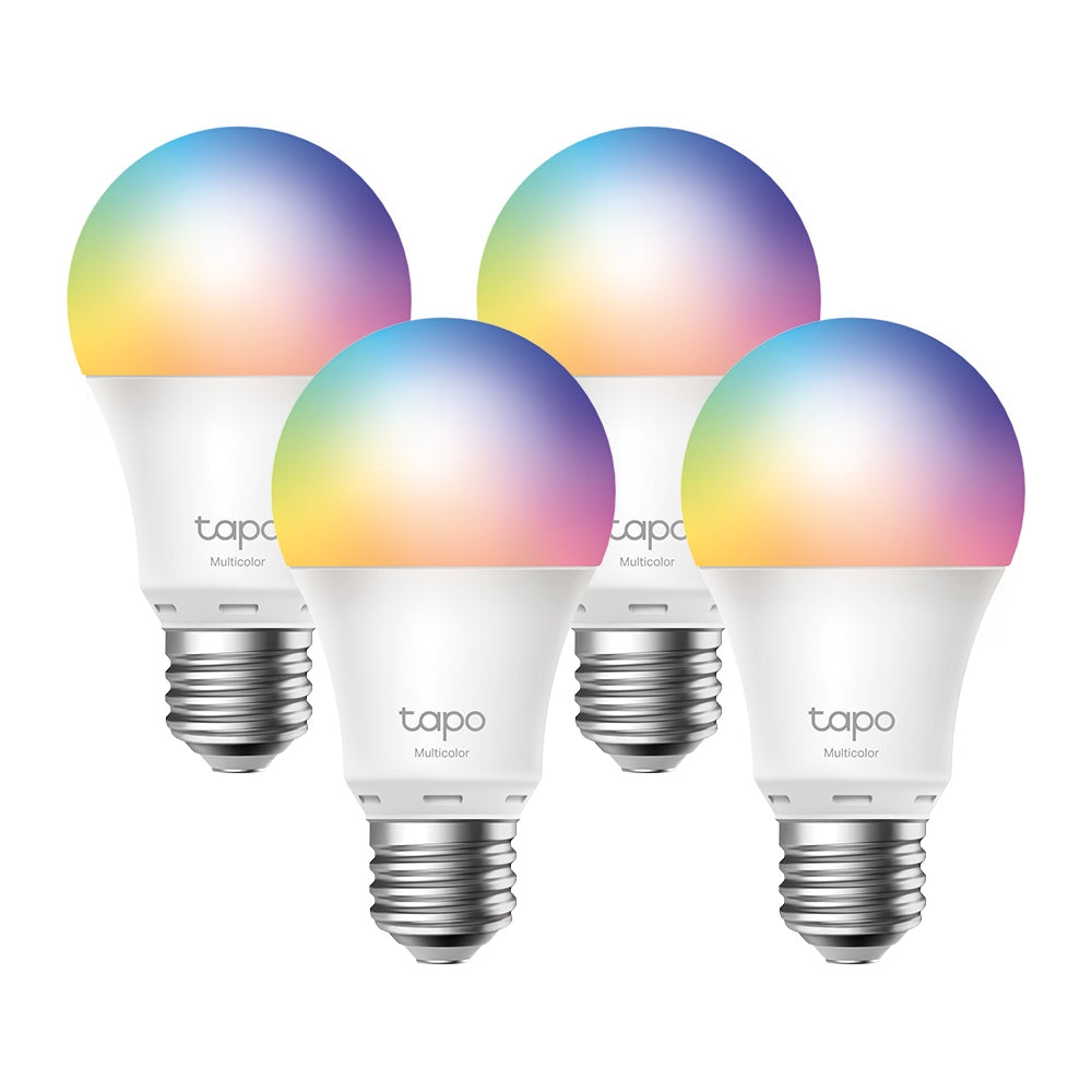 TP-Link Tapo L530E(4-PACK) smart lighting Smart bulb 8.7 W Metallic, White Wi-Fi