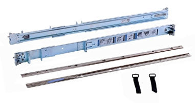 1U/2U STATIC RAILS FOR 2/4-POST