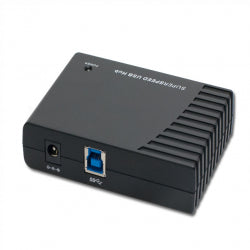 SY-HUB20062 - SYBA USB 3.0 4-PORT EXTERNAL HUB, UL ADAPTER,