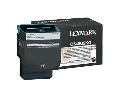 C546, X546 BLACK EXTRA HIGH YIELD TONER CARTRIDGE