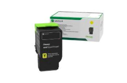 Lexmark 78C1XY0 toner cartridge 1 pc(s) Original Yellow