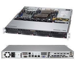 CHASSIS, BLACK SC813MFTQ CHASSIS W/ 500W AND SAS3 BACKPLANE,ROHS/REAC, BLACK