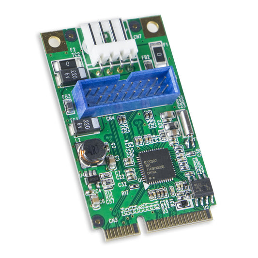 SD-MPE20142 - SYBA MINI PCI EXPRESS 2.0 2-PORT USB3.0 CARD