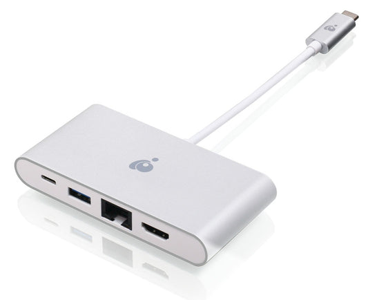 GUH3C3PD - iogear THE USBC 4IN1 4K MULTIPORT ADAPTER EXPANDS AN USBC PORT TO AN ETHERNET NETWORK C