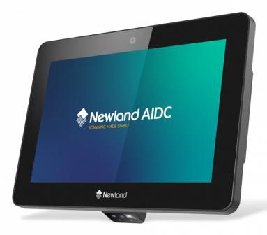 NLS-NQUIRE700-W4-SL - Newland 7-Inch Android 13 4G Wi-Fi PoE 2D Barcode Micro Kiosk