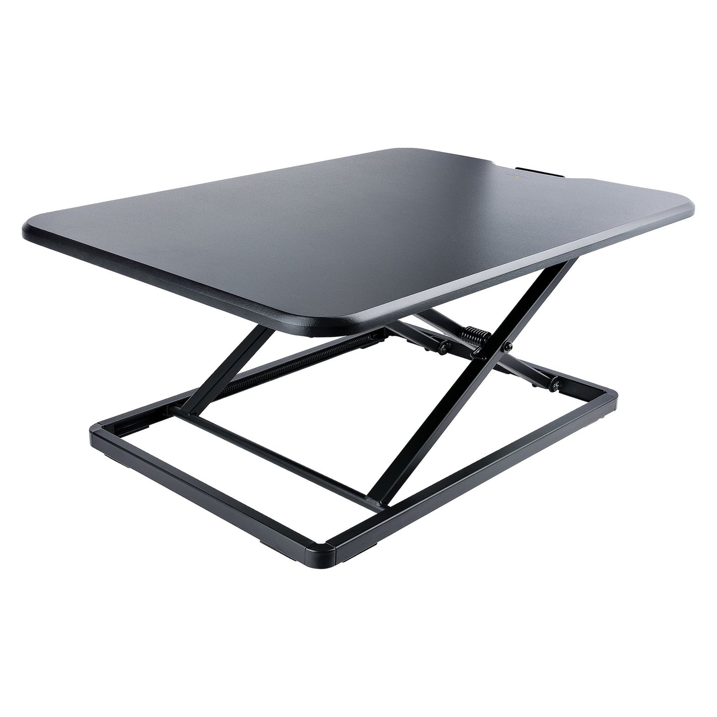 THIS ADJUSTABLE HEIGHT DESK OFFERS SIX HEIGHT SETTINGS AND SUPPORTS UP TO 17.6LB