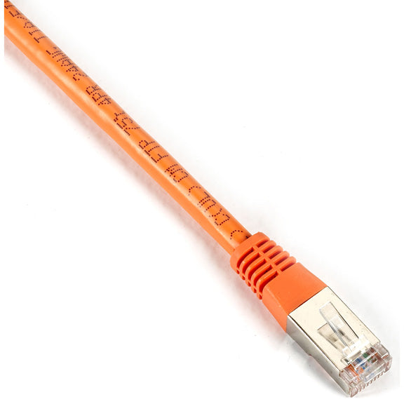 EVNSL0510MS-0025 - Black Box CAT5E 100-MHZ MOLDED SNAGLESS SOLID ETHERNET PATCH CABLE-SHIELDED(F/UTP), CM PVC