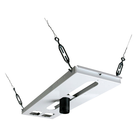 LIGHTWEIGHT ADJUSTABLE SUSPENDED CEILING PLATE FOR USE WITH NEC CEILING MOUNTS