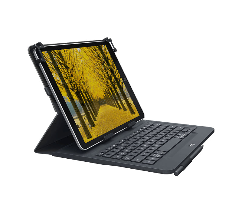 UNIVERSAL KEYBOARD TABLET FOLIO FOR MOST 9-10IN TABLETS SEE LOGITECH.CO