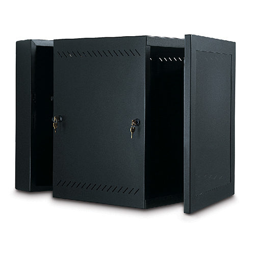 BELKIN 12U WALL-MOUNT ENCLOSURE - RACK - BLACK - 12 U - 19IN