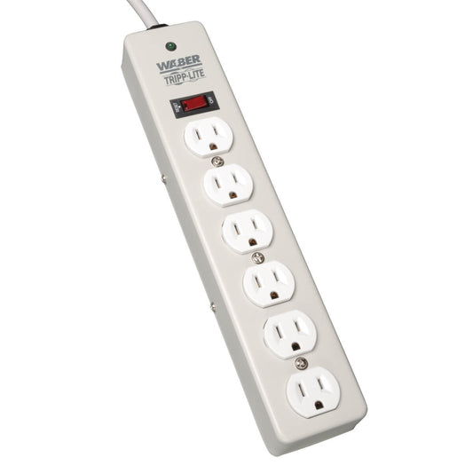 Tripp Lite DG115-SI surge protector Gray 6 AC outlet(s) 120 V 70.9" (1.8 m)