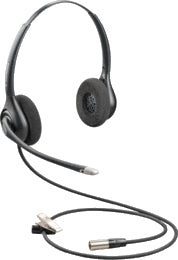 POLY HW261N-DC DUAL CHAN 30IN CBL TA6MLX CONN Headset Head-band Black