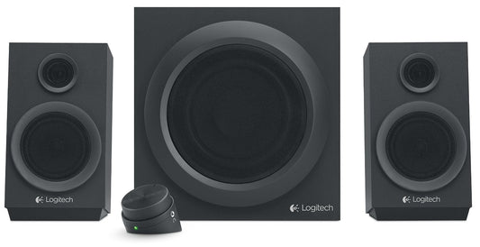 Logitech Z333 Speaker System with Subwoofer 40 W Black 2.1 channels