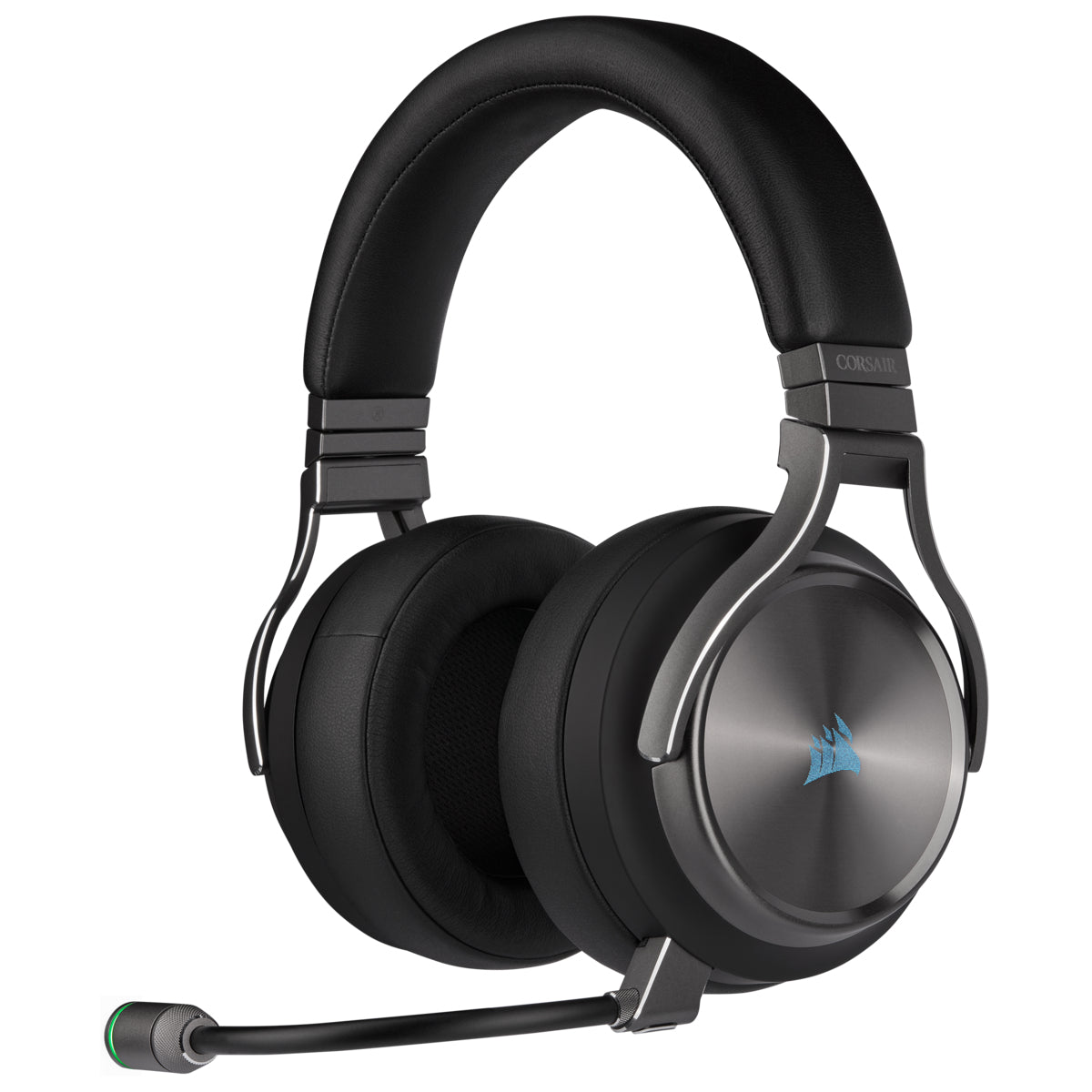 Corsair VIRTUOSO RGB Wireless SE Headset Wired & Wireless Head-band Gaming USB Type-C Black, Metallic