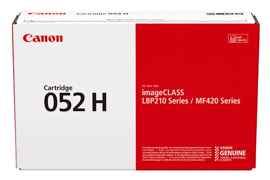 2200C001 - Canon IMAGECLASS TONER 052 BLACK HI CAPACITY