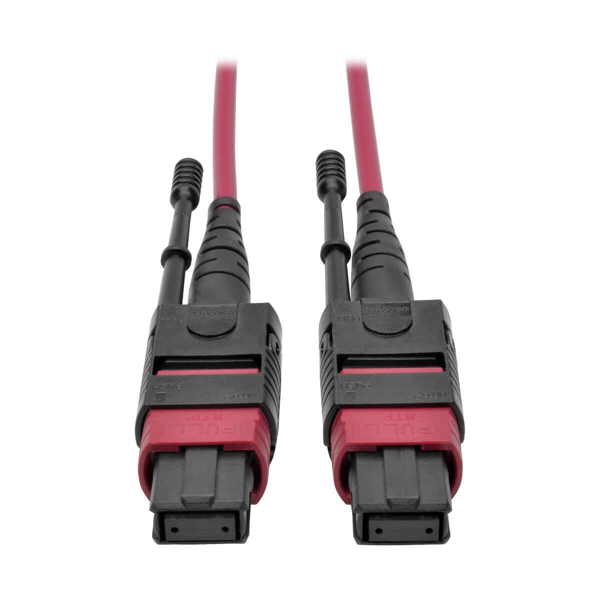 Tripp Lite N845-15M-12-MG fiber optic cable 590.6" (15 m) MPO/MTP CMP OM4 Black, Magenta