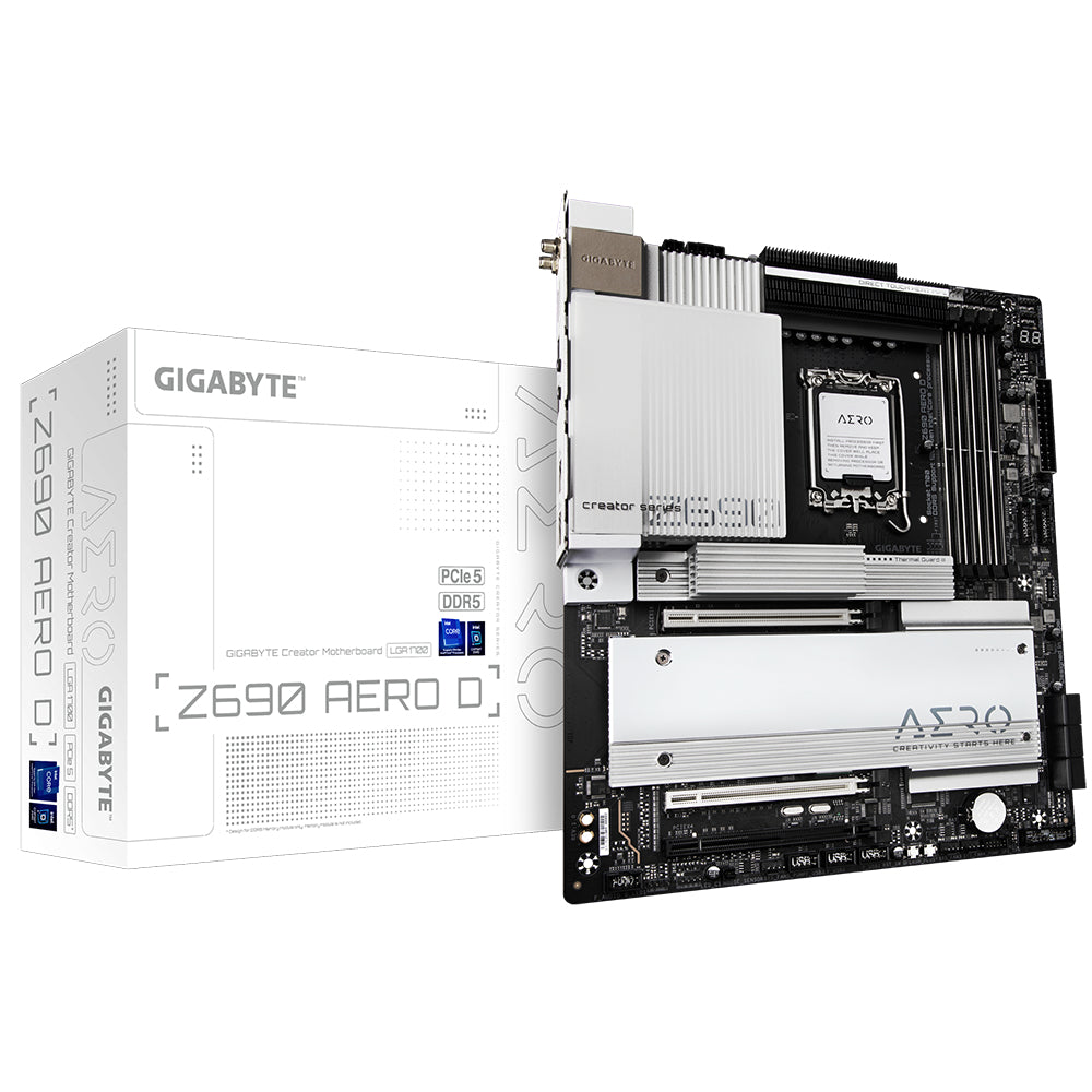 Gigabyte Z690 AERO D motherboard Intel Z690 LGA 1700 ATX