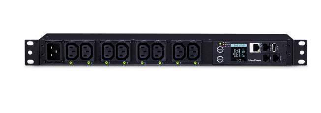 20A 208V METERED-BY-OUTLET SWITCHED PDU 8 C13 OUTLETS 10FT CORD 3 YEAR WARRANTY