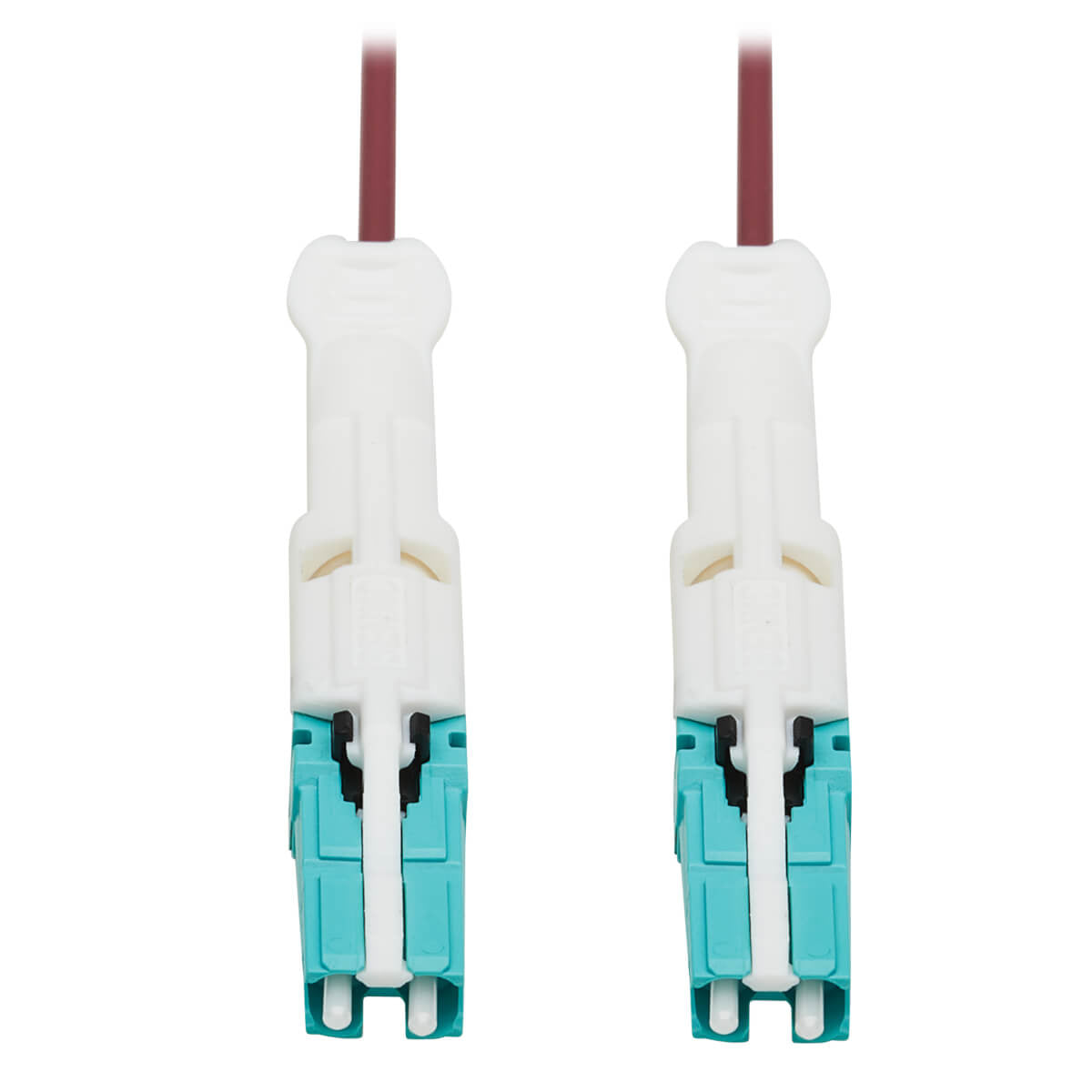 400G DUPLEX MULTIMODE 50/125 OM4 FIBER OPTIC CABLE (CS-PC/CS-PC), ROUND LSZH JAC