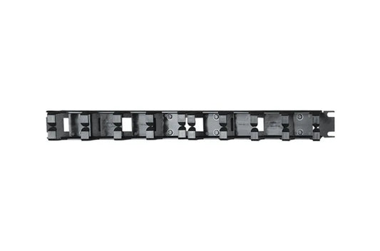 JPM040 - Black Box HORIZONTAL RACKMOUNT IT CABLE MANAGER - 1U, 19", SINGLE-SIDED BLACK, GSA, TAA