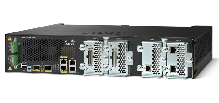 Cisco CGR-2010/K9, Refurbished wired router Gigabit Ethernet Black