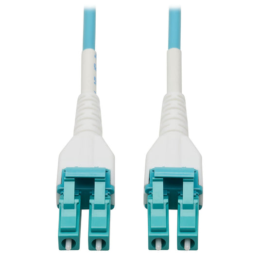 Tripp Lite N821-50M-AQ-AR fiber optic cable 1968.5" (50 m) LC/PC OFNR OM4 Aqua color