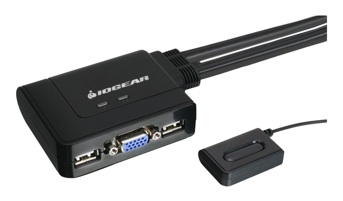 GCS22U - iogear 2-PORT USB KVM SWITCH