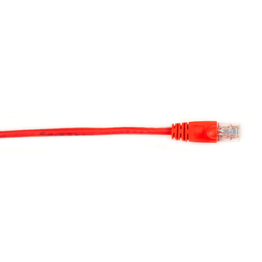 Black Box CAT6 Patch, 1.8m, 25pk networking cable Red 70.9" (1.8 m)