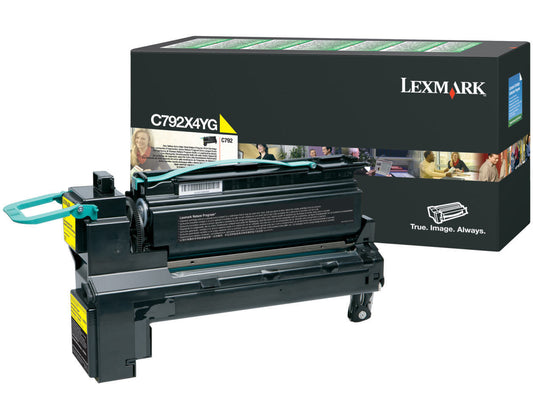 Lexmark C792X4YG toner cartridge Original Yellow 1 pcs