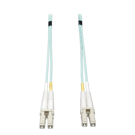 N820-04M - Tripp Lite 4M 10GB DUPLEX MULTIMODE 50/125 OM3 LSZH FIBER PATCH CABLE LC/LC AQUA 4 METER