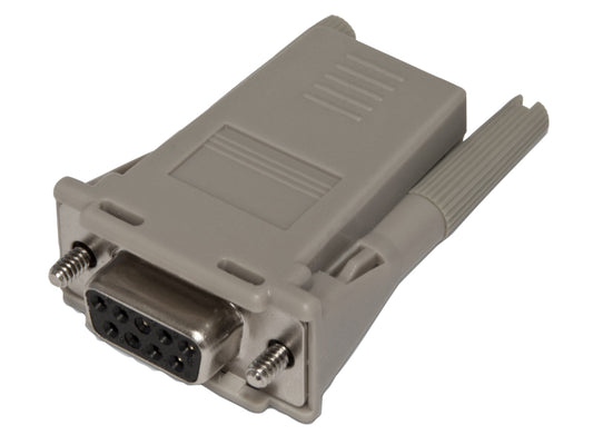 Hewlett Packard Enterprise Q5T65A cable gender changer DB9 RJ-45 Gray