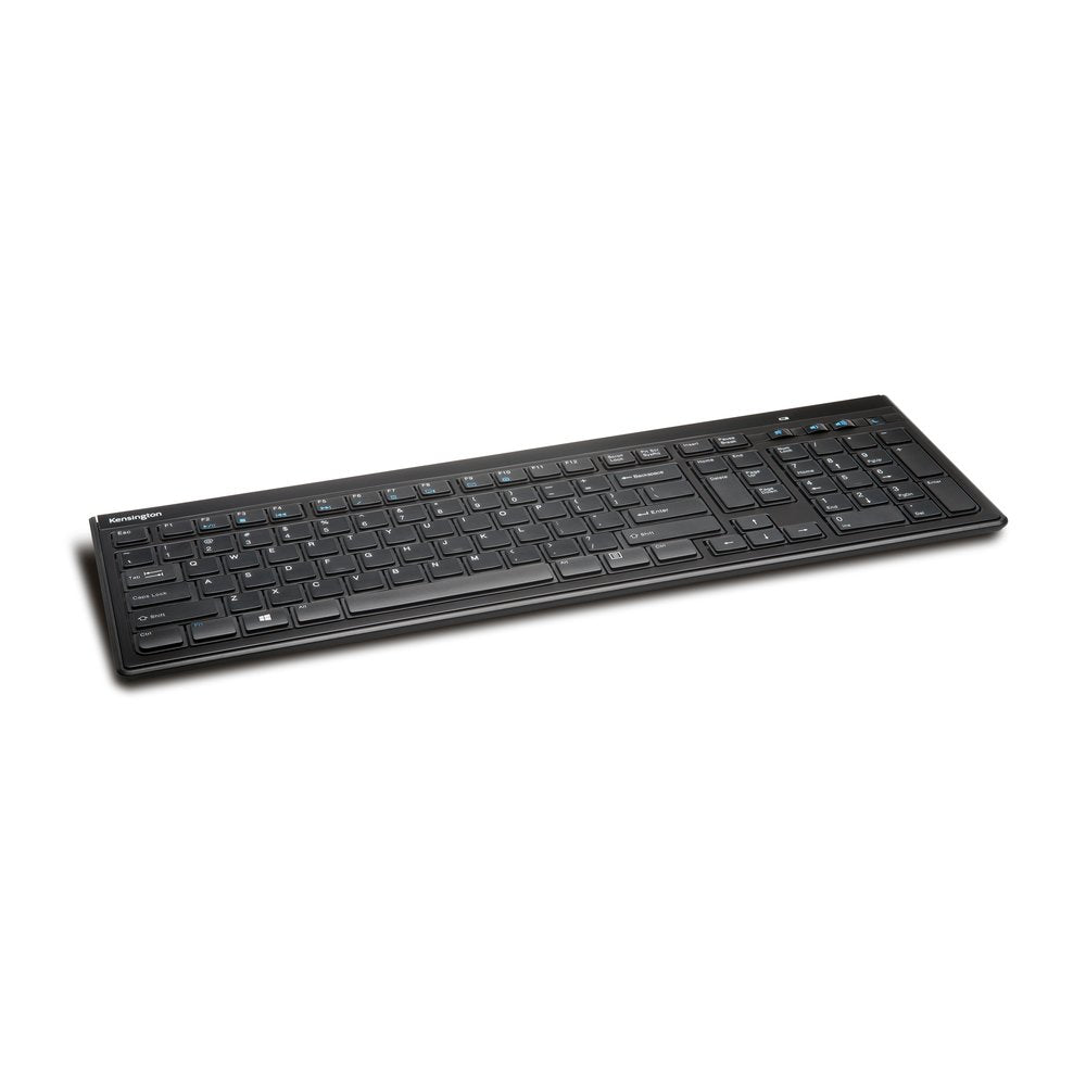 SLEEK, QUIET, COMFORTABLE AND STABLE, THE SLIM TYPE WIRELESS KEYBOARD HAS A CONT