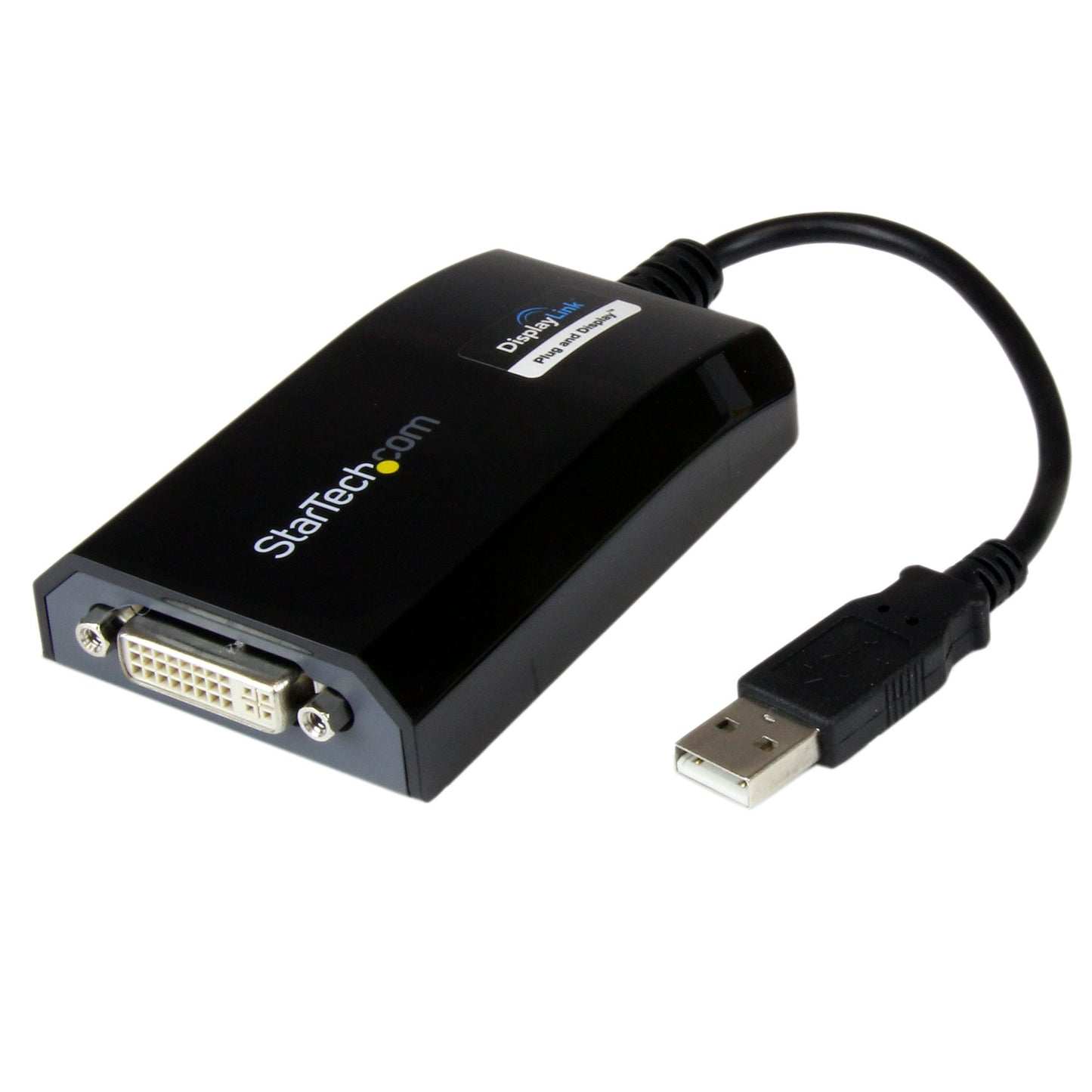 CONNECT A DVI DISPLAY FOR AN EXTENDED DESKTOP MULTI-MONITOR USB SOLUTION - USB V