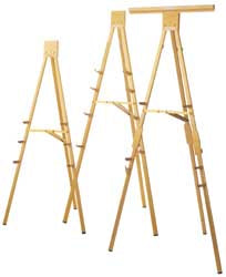 EASEL,DISPLAY 6 BLACK H323