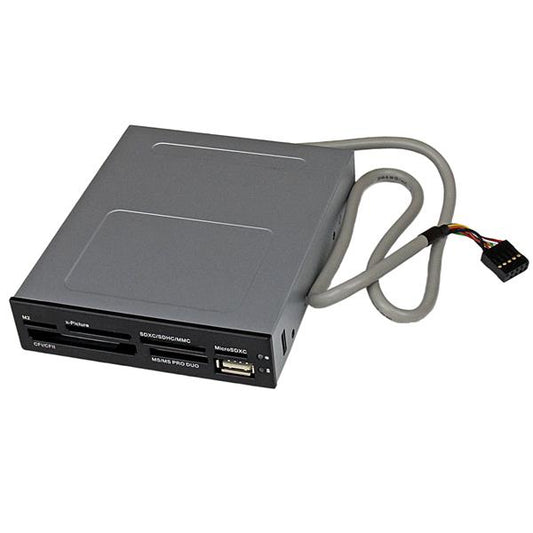 35FCREADBK3 - StarTech.com ADD FRONT PANEL ACCESS TO 22 DIFFERENT TYPES OF FLASH MEMORY CARDS