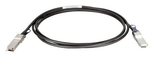 D-Link QSFP+, 3m InfiniBand cable 118.1" (3 m) QSFP+ Black