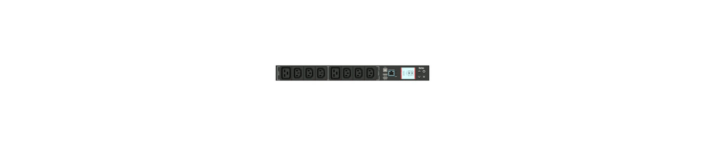 1PH, 208V AC, 30A (24A RATED); 8 OUTLETS: 6X C13, 2X C19; PLUG: NEMA L6-30P (REA