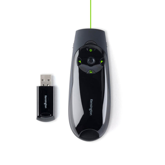 Kensington Presenter Expertâ„¢ Wireless Cursor Control with Green Laser