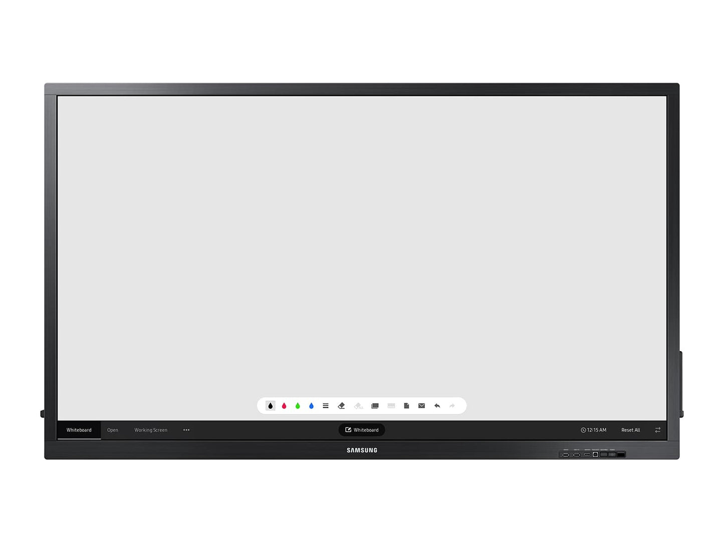 Samsung QB75N-W interactive whiteboard 75" 3840 x 2160 pixels Black