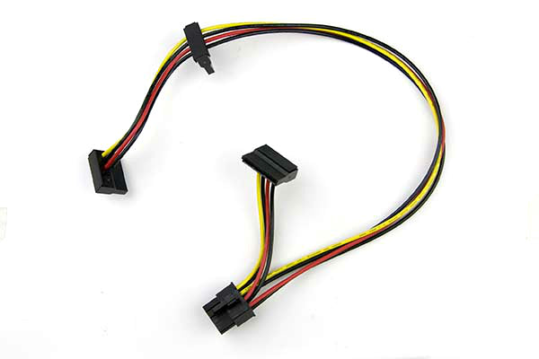 SPARE PARTS-1, 4.2MM PITCH 2X4P 8PIN HSG TO 3 SATA POWER 15P FEMALE, 18AWG