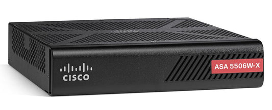 Cisco ASA 5506W-A-X hardware firewall 1U 125 Mbit/s