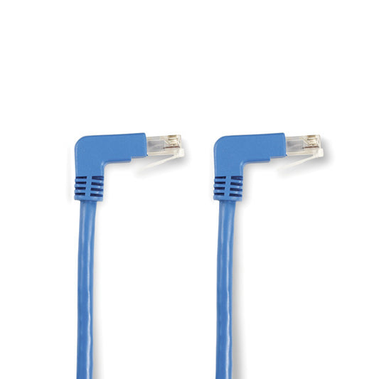 EVNSL216-0006-90DD - Black Box CAT6 250-MHZ MOLDED ANGLED STRANDED ETHERNET PATCH CABLE - UNSHIELDED (UTP), CM
