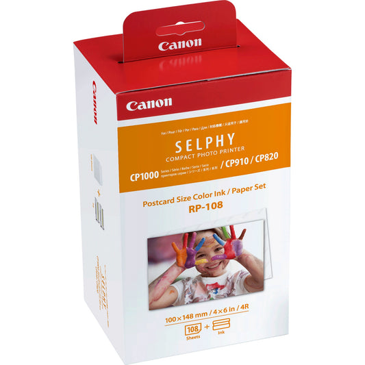 8568B001 - Canon COLOR INK AND 108-SHEET PAPER