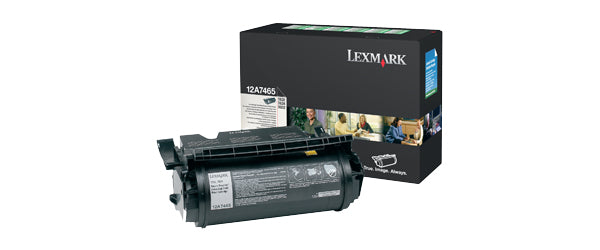 12A7465 Toner black, 32K pages @ 5% coverage